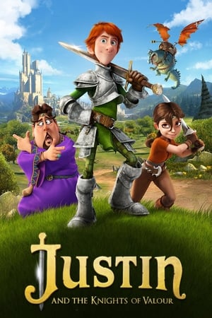 Justin and the Knights of Valour 2013 Hindi Dual Audio 300MB HD Poster Download - filmyfly