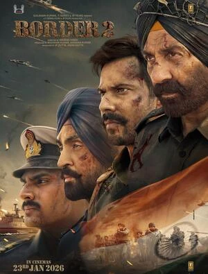 Border 2 2026 Hindi Audio HD Poster Download - filmyfly