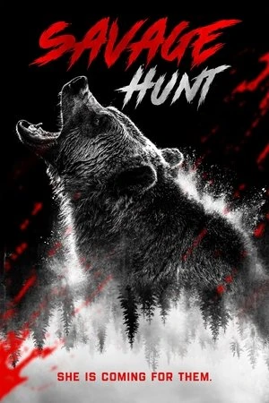 Savage Hunt 2025 Hindi Dual Audio HD Poster Download - filmyfly