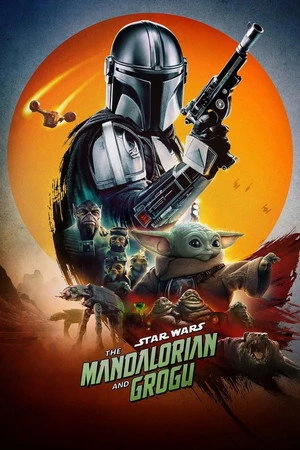 Star Wars: The Mandalorian and Grogu 2026 Hindi - English Dual Audio HD Poster Download - filmyfly