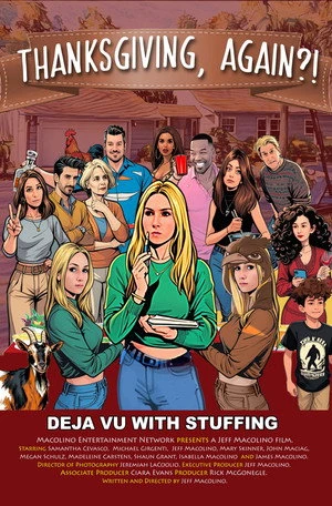 Thanksgiving, Again?! (2025) Hindi (MULTI AUDIO) – – HD Poster Download - filmyfly