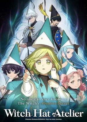 Witch Hat Atelier 2026 Season 1 Hindi - Japanese Audio [EP - 05 Added] HD Poster Download - filmyfly