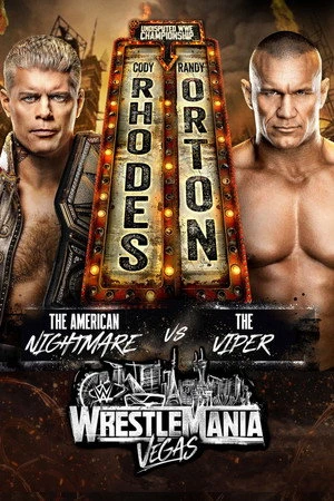 WWE WrestleMania 42 – Saturday 2026 Hindi - English Dual Audio HD Poster Download - filmyfly